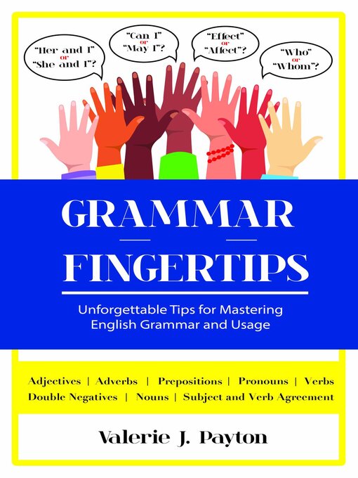 Title details for GRAMMAR AT YOUR FINGERTIPS by Dezmond Carter - Available